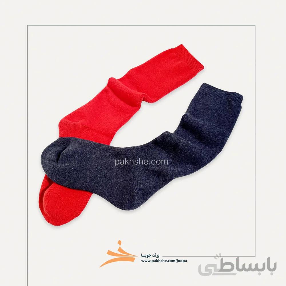 جوراب حوله ای زنانه زیر زانویی برند جوپا کد 6141