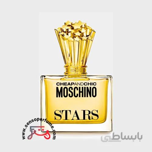 ادوپرفیوم زنانه موسکینو چیپ اند شیک استارز 100 میل ا MOSCHINO Cheap & Chic Stars Edp 100ml W