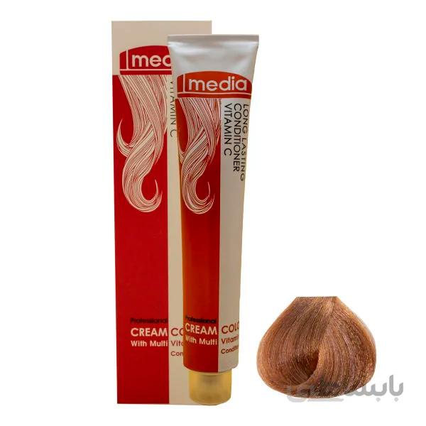 رنگ مو مدیا سری ترکیبی شماره MG.6 رنگ طلایی شکلاتی متوسط حجم 100ml