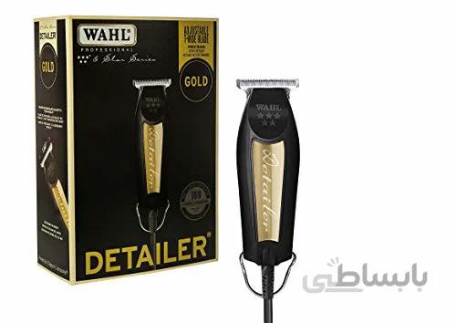 Wahl Professional 5-Star Series Limited Edition Black & Gold Corded Detailer #8081-1100 - Great for Professional Stylists and Barbers