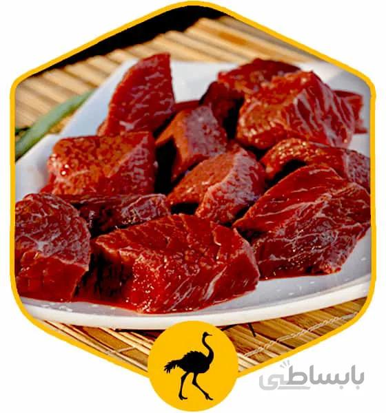 گوشت خورشتی شترمرغ