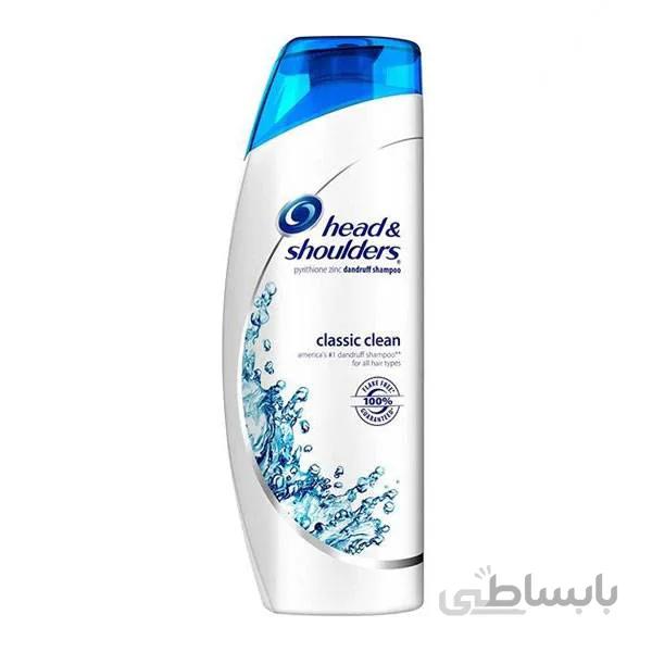 شامپو مو کلاسیک کر 2 در 1 هد اند شولدرز حجم 400 میل ا classic care 2in1 Shampoo head & shoulders