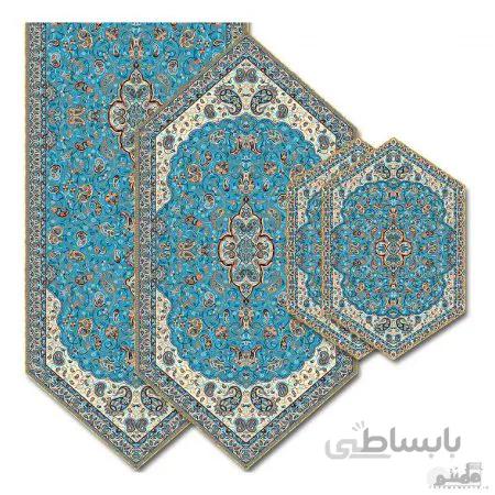 سرویس کامل رومیزی ترمه طرح شاه عباسی کد 807
