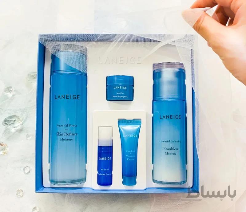 ست تخصصی 5 عددی مراقبت پوستی سوپر آبرسان لانیج Laneige Due Set Moisture
