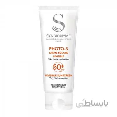کرم ضدآفتاب بی رنگ پوست حساس سین بیونیم /Synbionyme Photo_3 Invisible Sensitive Skin