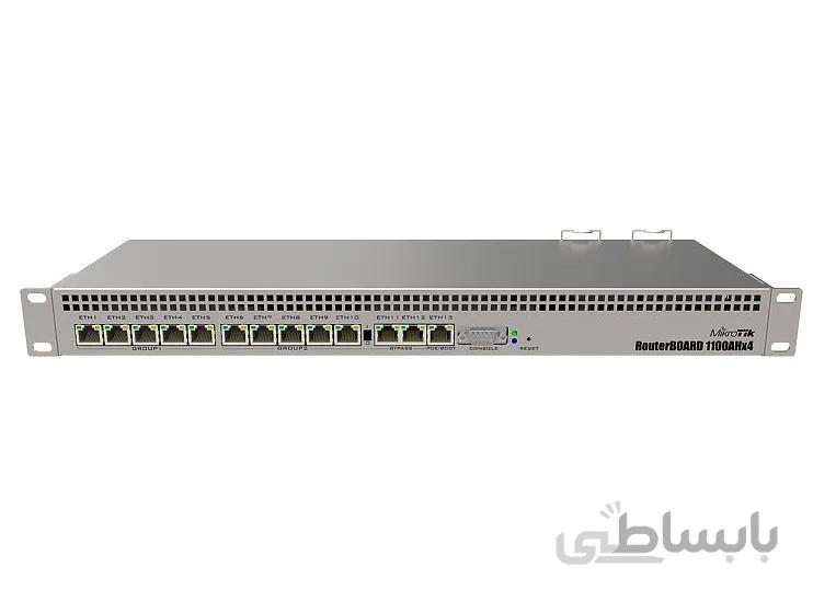 روتر شبکه 13 پورت میکروتیک مدل RB1100AHx4 Dude Edition ا RB1100AHx4 Dude Edition Ethernet Gigabit Router