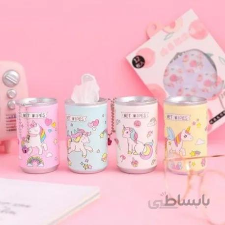 دستمال مرطوب در طرح قوطی نوشابه عروسکی