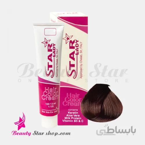 رنگ موی بلوند فندقی شماره 6.06 استارليدی حجم 120 ميلی لیتر