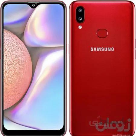 گوشی موبایل سامسونگ A10s آبی و مشکی