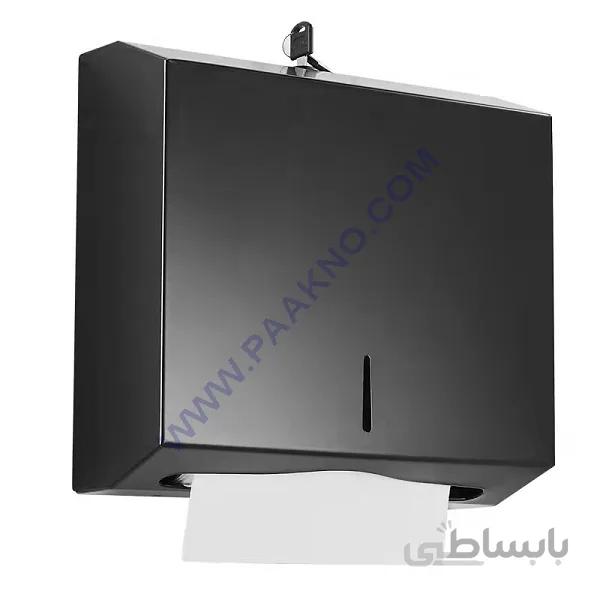 مخزن دستمال استیل مشکی M40