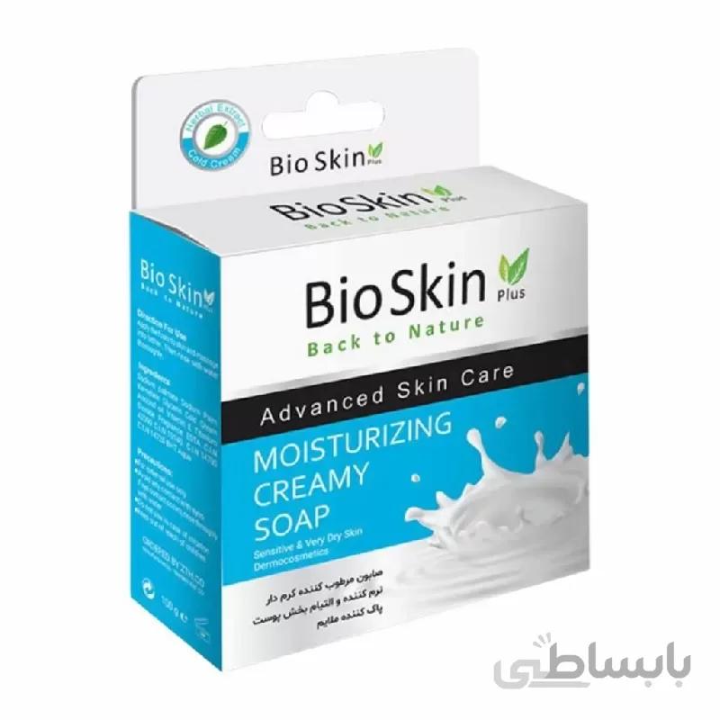 صابون ارگانیک مرطوب کننده کرم دار بایو اسکین ا صابون ارگانیک مرطوب کننده کرم دار بایو اسکین