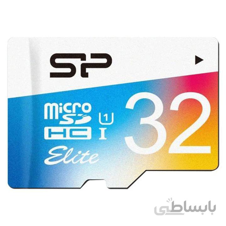 کارت حافظه microSDHC سیلیکون پاور مدل Elite کلاس 10 استاندارد UHC-I U1 سرعت 100MBps ظرفیت 32 گیگابایت
