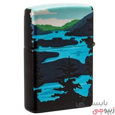 فندک زیپو اصل کد ۴۹۴۸۳ – Original Zippo Deer Landscape Design