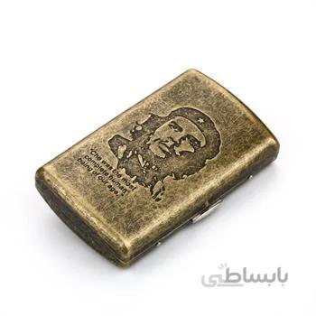 جعبه سیگار فلزی طرح دار