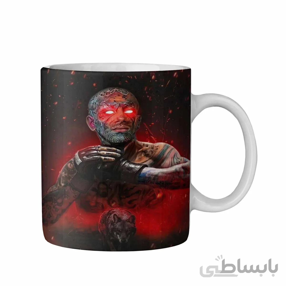 ماگ طرح خواننده تتلو Tataloo