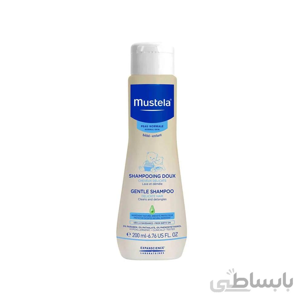 شامپو سر کودک ملايم 200ميلی ماستلا mustela ا Shampoo hair soft code:145