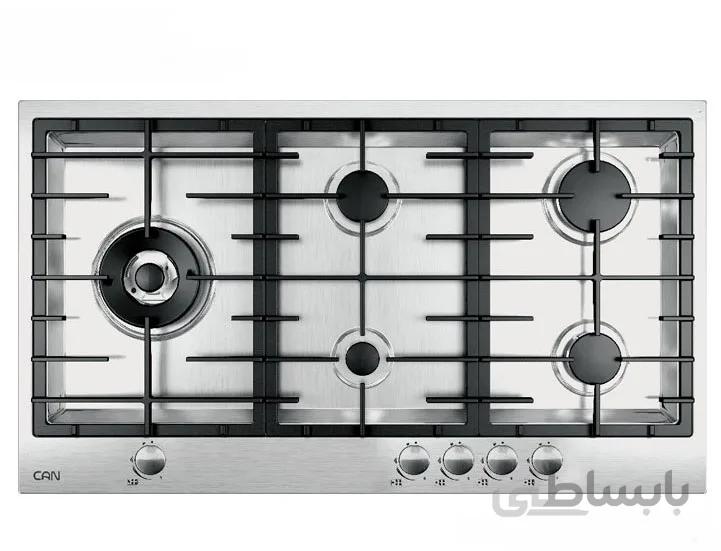 اجاق گاز ۵ شعله استیل کن مدل ۵۳۱SF ا Can Gas Hob model 531SF