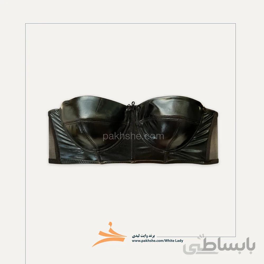 سوتین دکلته پایه بلند فنردار طرح هشت برند وایت لیدی