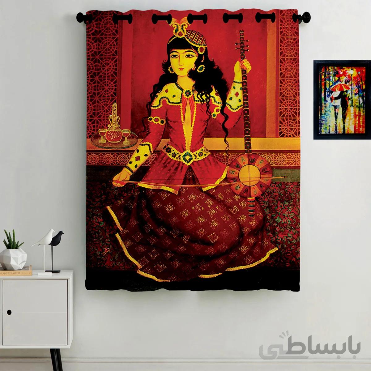 پرده مخمل رنس مدل C3-50013