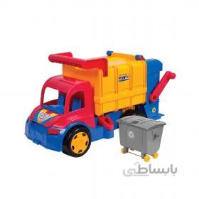 ماشین بازی زرین تویز مدل کامیون حمل زباله مدل The Trash Truck F3