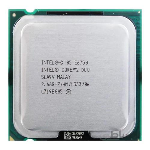 سی پی یو اینتل Core2 Duo E6750