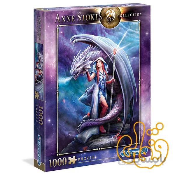 پازل کلمنتونی 1000 قطعه جادوگر اژدها Dragon Mage 39525