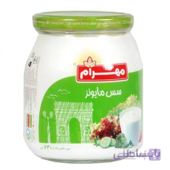 سس مایونز مهرام مقدار 630 گرم ا Mahram Mayonnaise Sauce 630gr