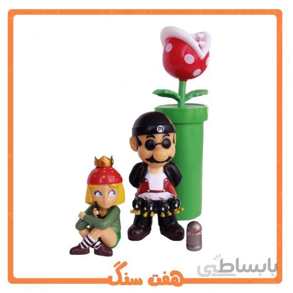 اکشن فیگور ماریو سوپر حرفه ای در نقش لیون همراه گل super professional Mario action figure