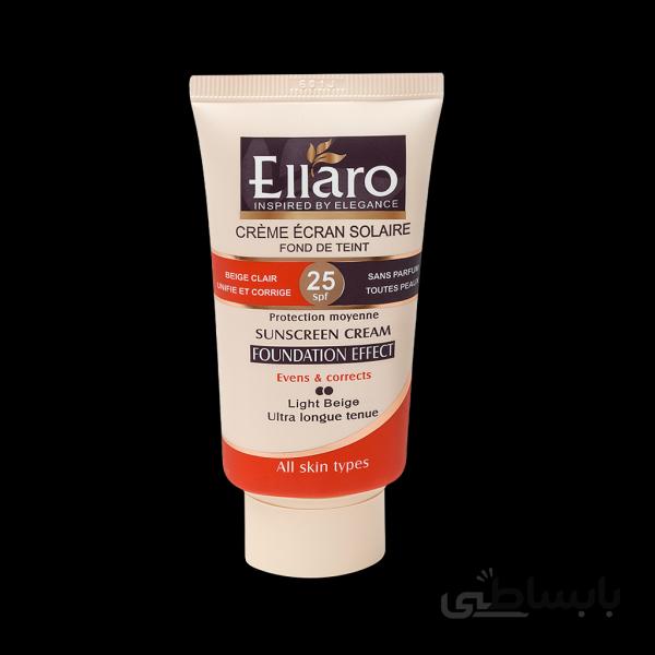 ضد آفتاب رنگ بژ طبیعی الارو SPF 25