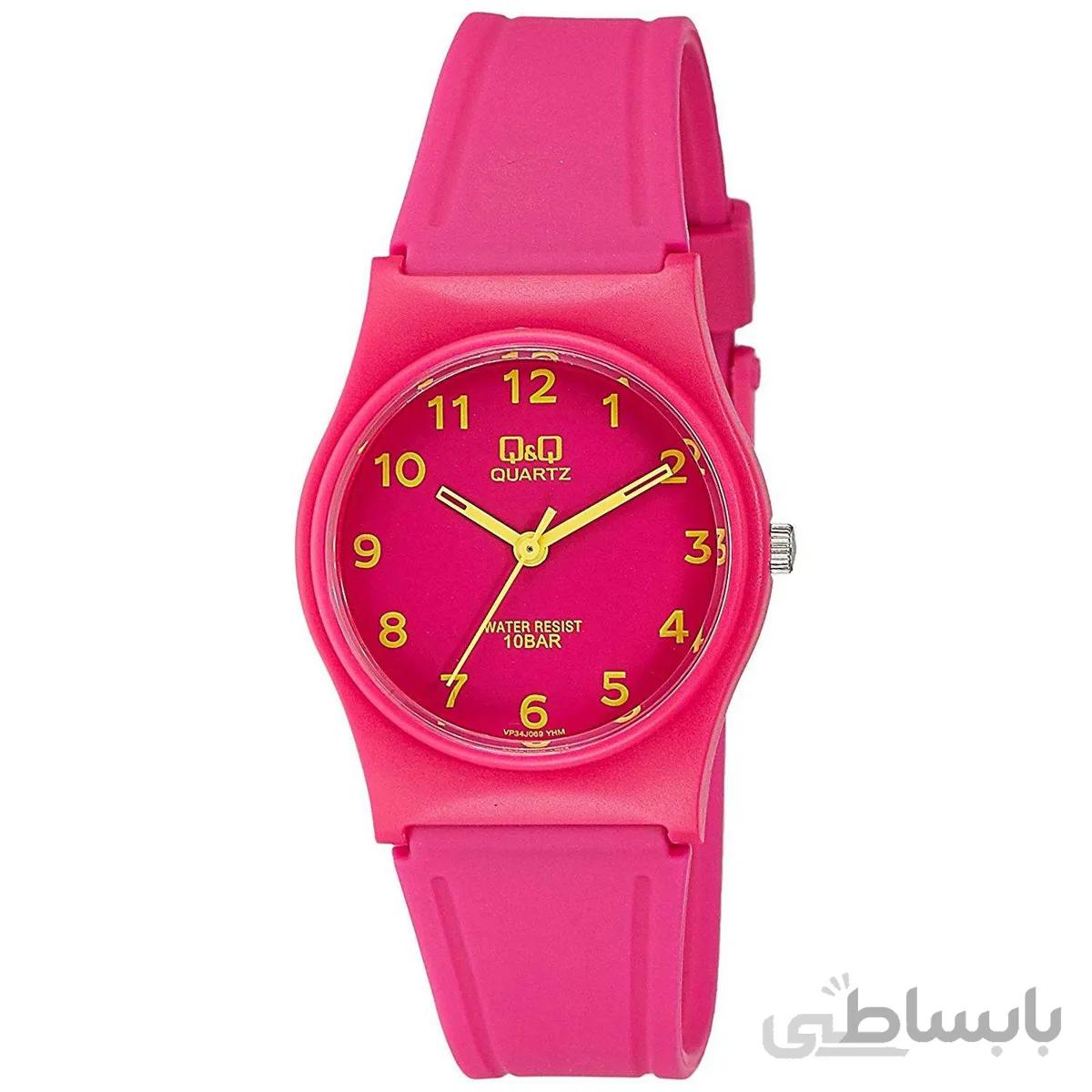 ساعت مچی زنانه کیو اند کیو کد VP34-069 ا VP34-069