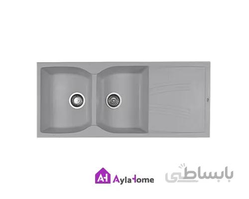 سینک دو لگنه گرانیتی 524 شاین