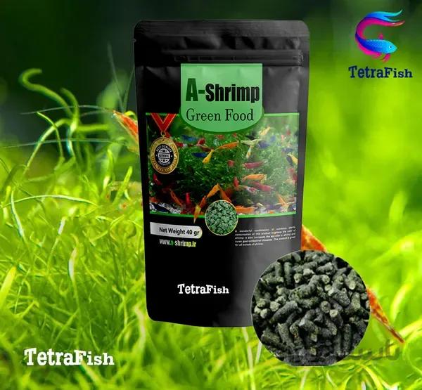 غذای میگو آب شیرین گرین فود ای شریمپ