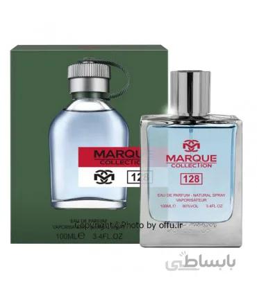 ادو پرفيوم مردانه مارکویی مدل هوگو باس من | Marque Collection no.128 Hugo Boss Man