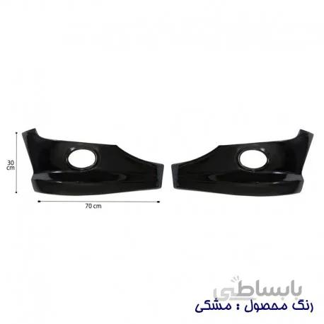 کیت سپر جلو طرح RC پژو 206 مشکی