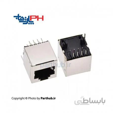 Rj45 8p Vertical Metal Shield