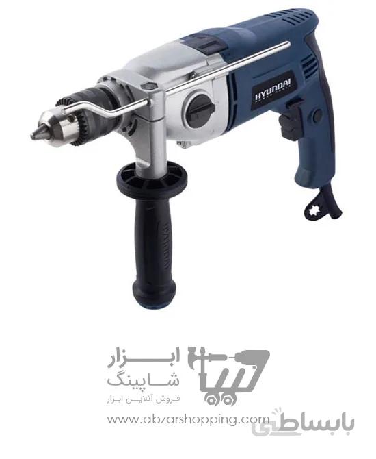 دریل گیربکسی 1100 وات هیوندای مدل HP113-ID ا 1100W HYUNDAI electric drill