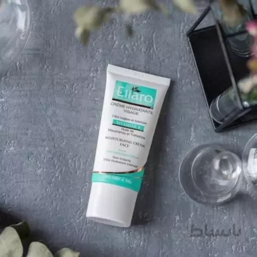 کرم آبرسان قوي الارو حاوی ویتامین Vitamin E حجم 50 میلی لیتر ا Allaro strong moisturizing cream contains Vitamin E, volume 50 ml کد 442065