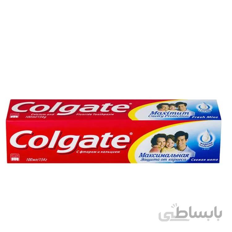 خمیر دندان خانواده حجم 100 میل کلگیت ا Colgate Toothpaste Toothbrush 100ml