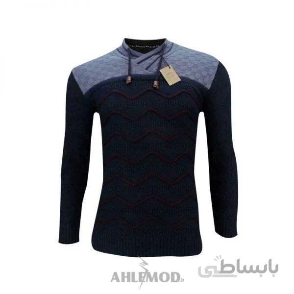پلیور مردانه یقه دار مدل 5268