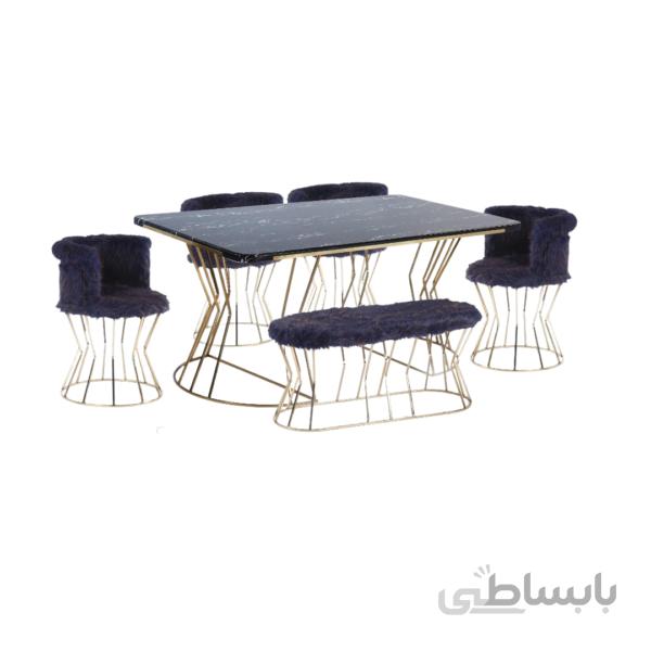میز و صندلی ناهارخوری ۶ نفره مدل ۶۵۶