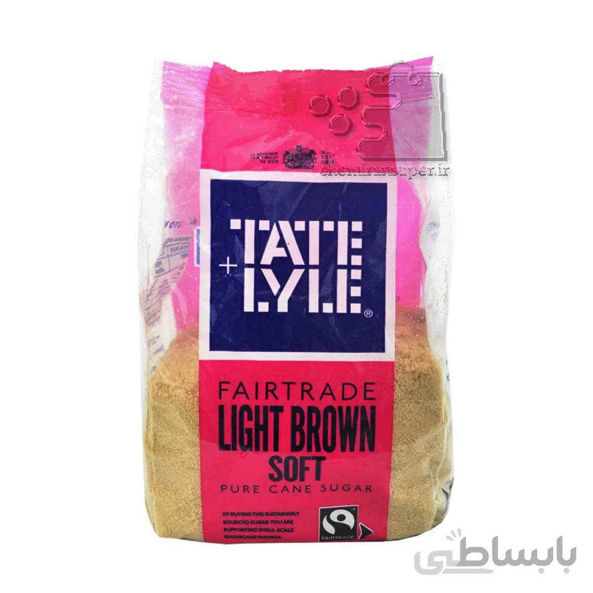 شکر قهوه ای تیت لی انگلیس روشن مدل Light Brown Soft ا Tate lyle Light brown Soft Sugar 500gr