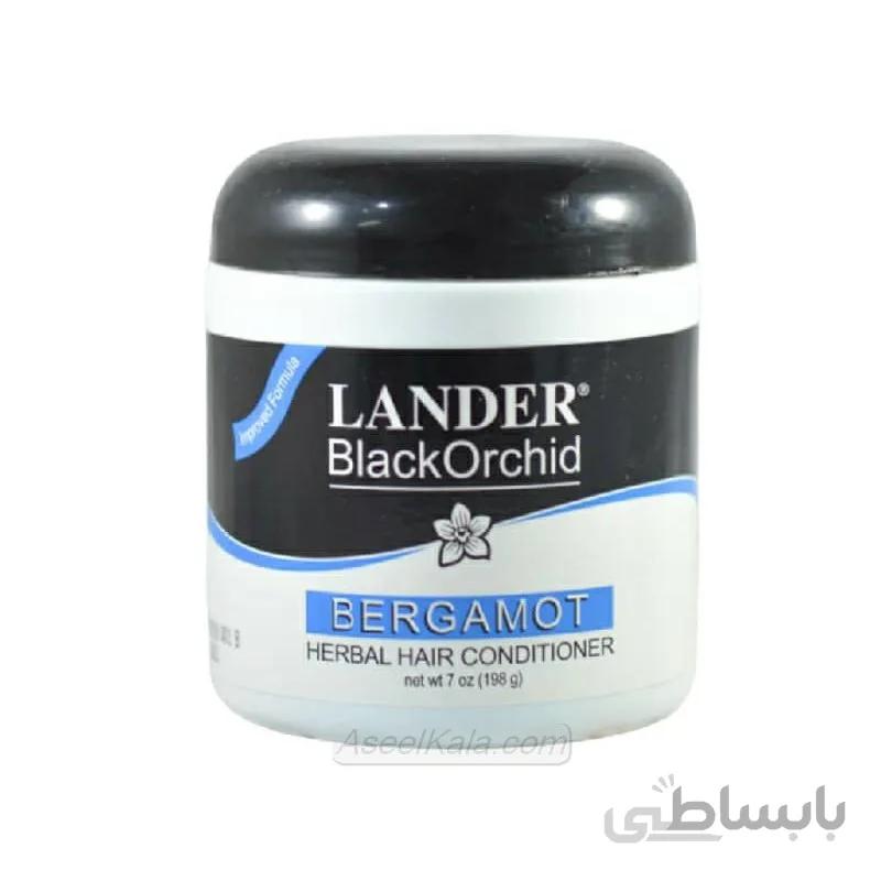 واکس مو لاندر Lander بلک اورکید مدل Bergamot عدد