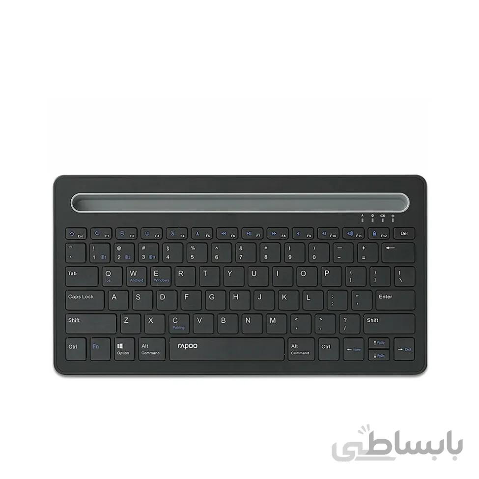 صفحه کلید بلوتوثی مخصوص دیوایسهای همراه رپو مدل XK100 ا Rapoo XK100 Bluetooth Keyboard