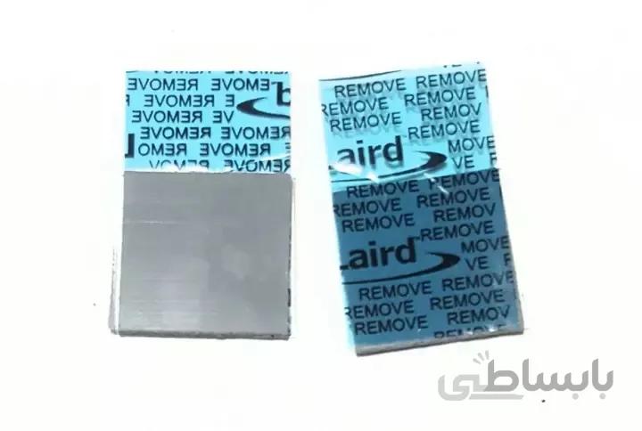 پد سیلیکون1 میل لیرد اورجینال 15mm*15mm*1.5mm ا Laird GPU pad 1 mil Orginal 15mm*15mm*1.5mm