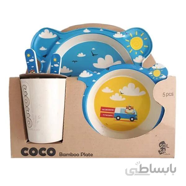 ظرف غذا کودک COCO bamboo