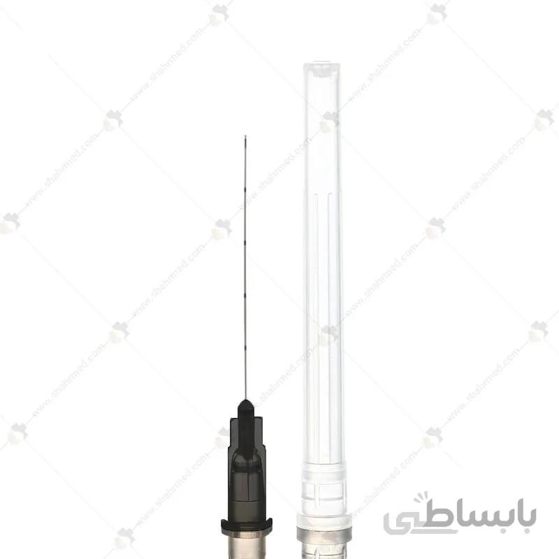 میکرو کانولا تزریق گیج 22 طول 50 میلی متر همراه با سرسوزن Micro Cannula 22G 50mm