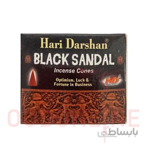 عود خوشبو کننده مخروطی هاری دارشان HD مدل بلک صندل Black Sandal