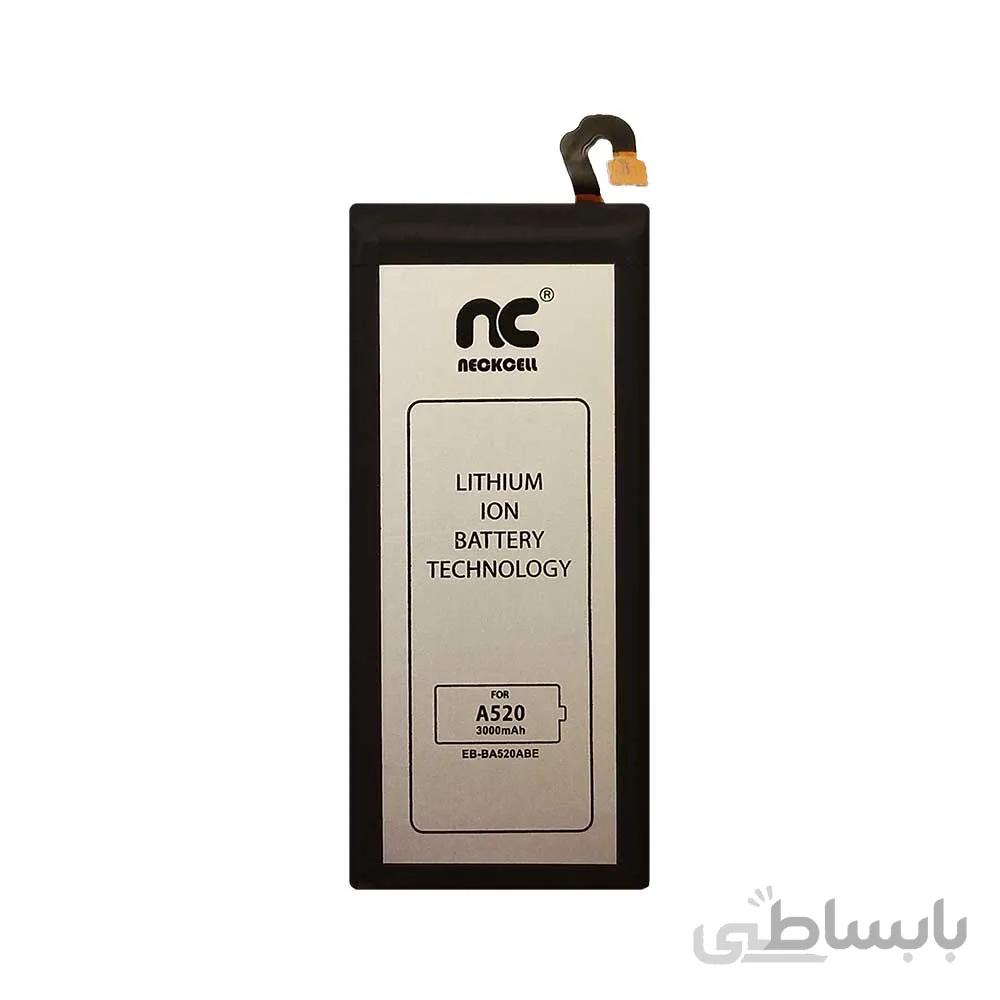 باتری تقویت شده سامسونگ Samsung Galaxy A5 2017 برند نکسل ا Battery Samsung Galaxy A5 2017 Neckcell - EB-BA520ABE