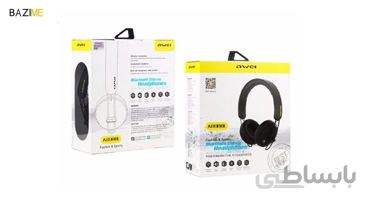 هدفون وایرلس اوی مدل awei A800BL ا Bluetooth Headsets awei A800BL