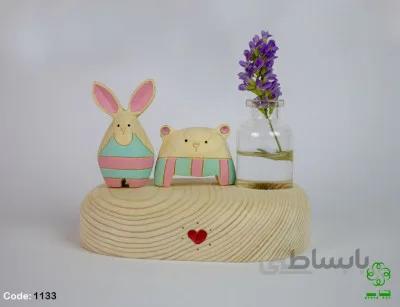 گلدان خرس و خرگوش | 1133
